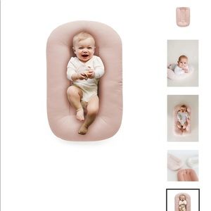 Snuggle Me Organic Bare Cushion & Natural cover